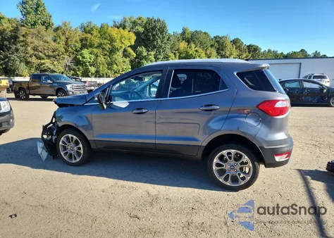 2020 Ford Ecosport Titanium из США, поврежденный, VIN MAJ6S3KL4LC358501